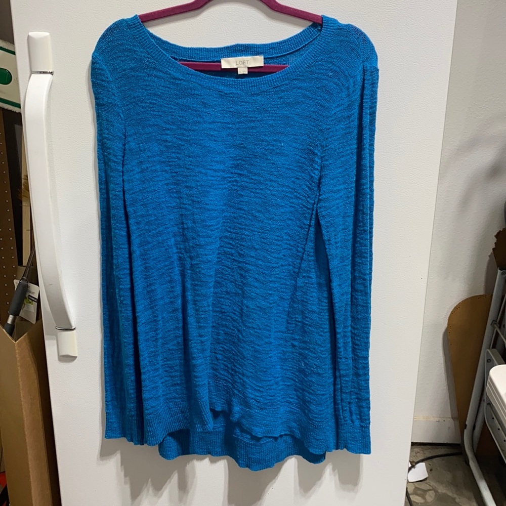 Loft royal blue sweater